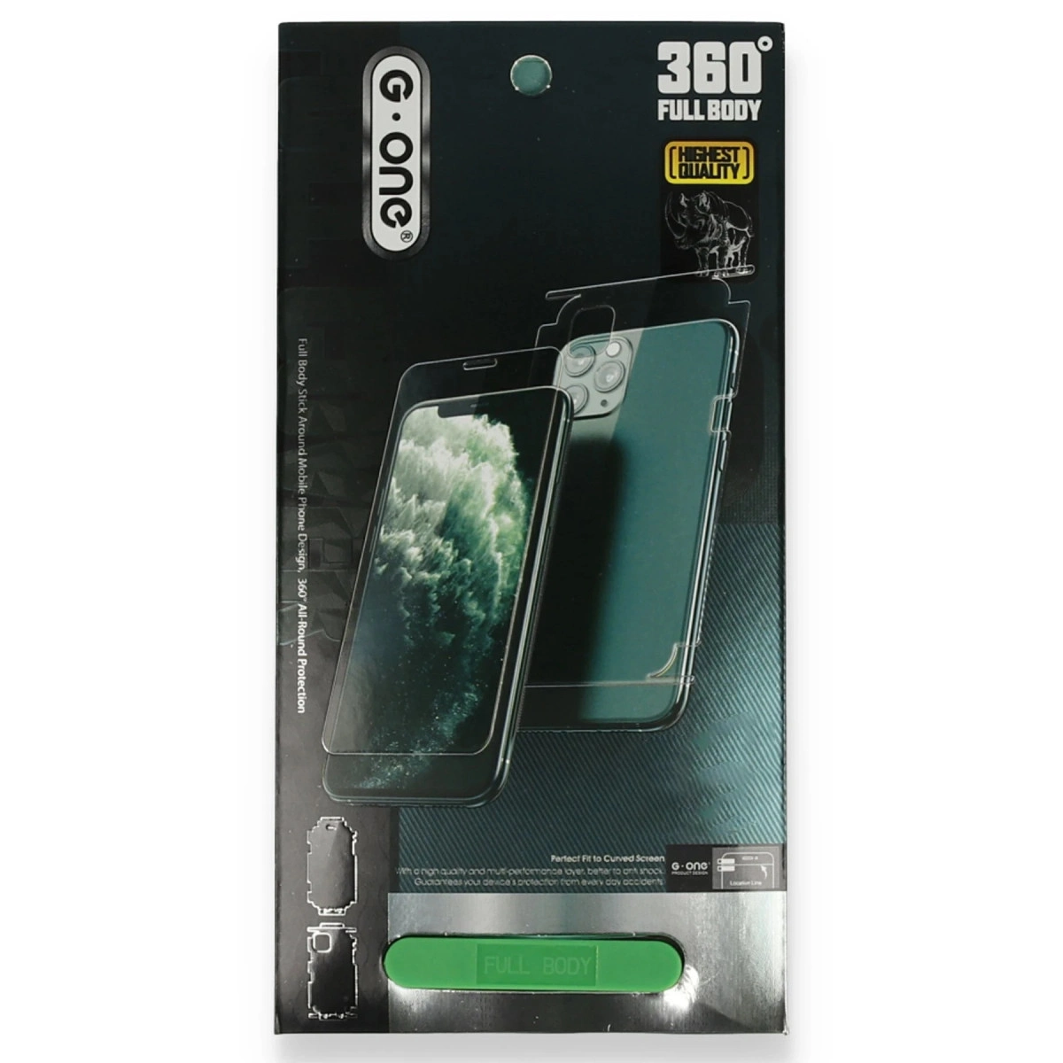 İphone 16 Pro 360 Mat Full Body Arka Koruyucu