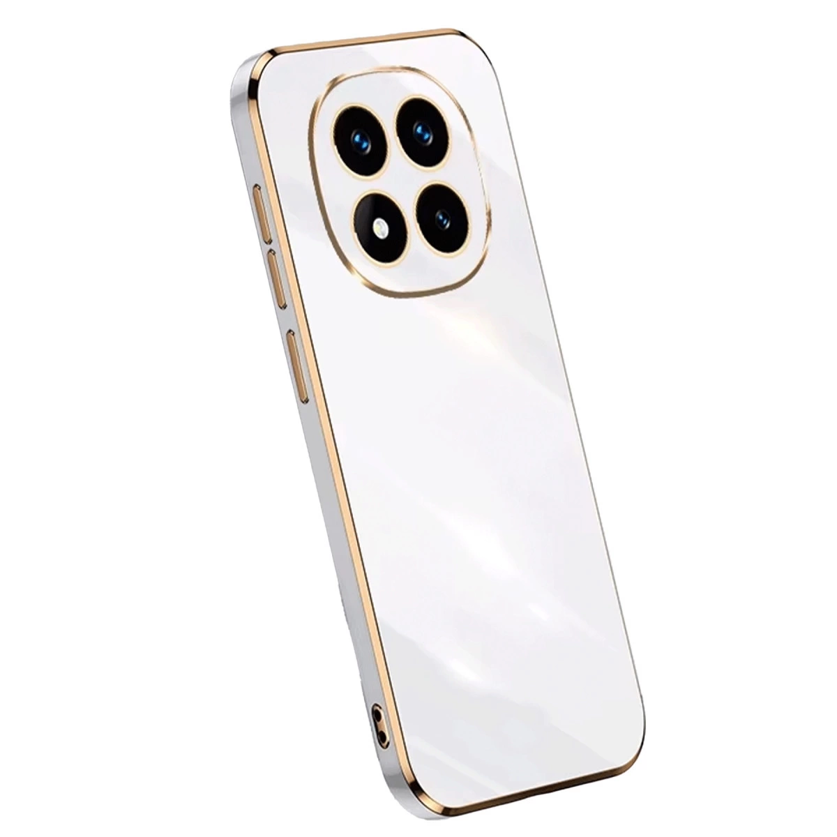 Xiaomi Redmi Note 14 Pro 5g Kılıf Volet Silikon - Beyaz