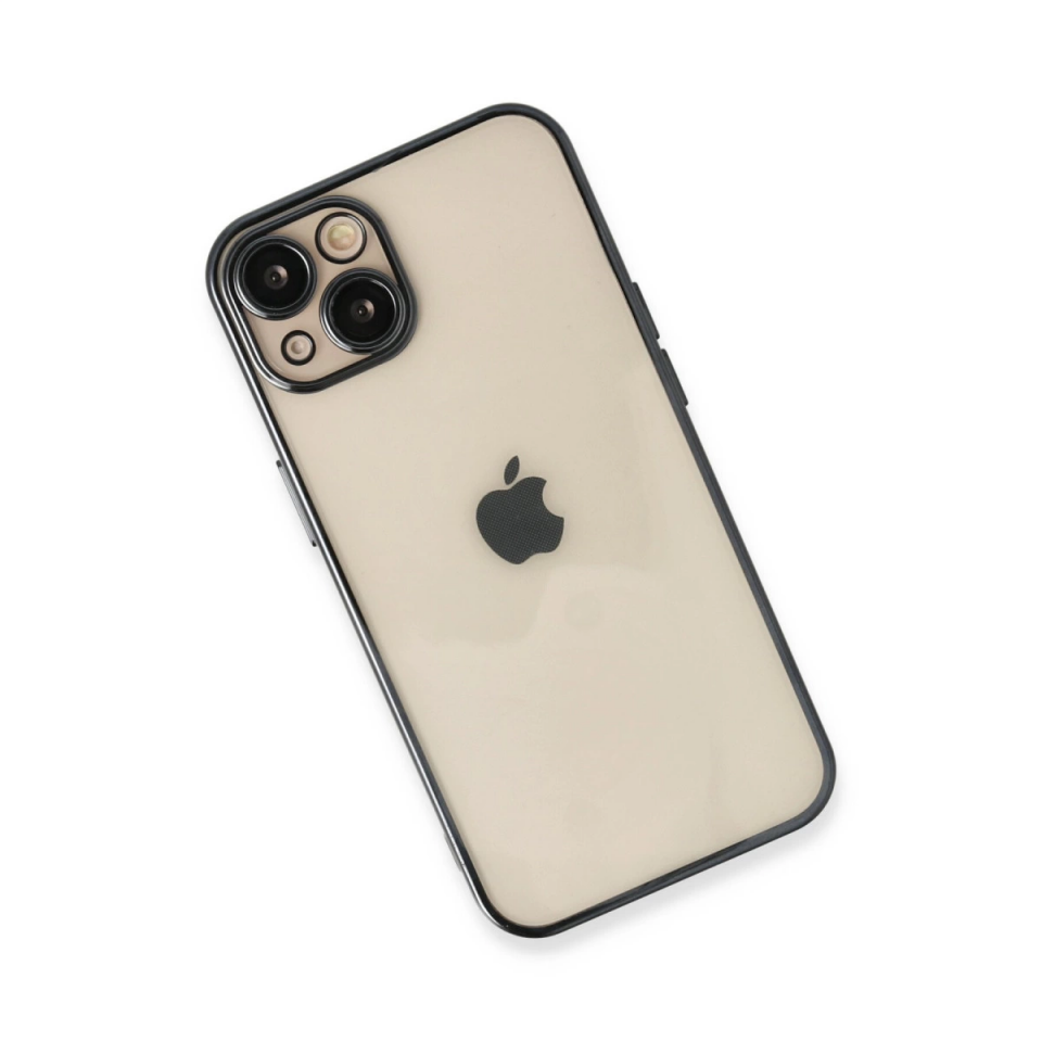 İphone 14 Kılıf Razer Lensli Silikon - Siyah