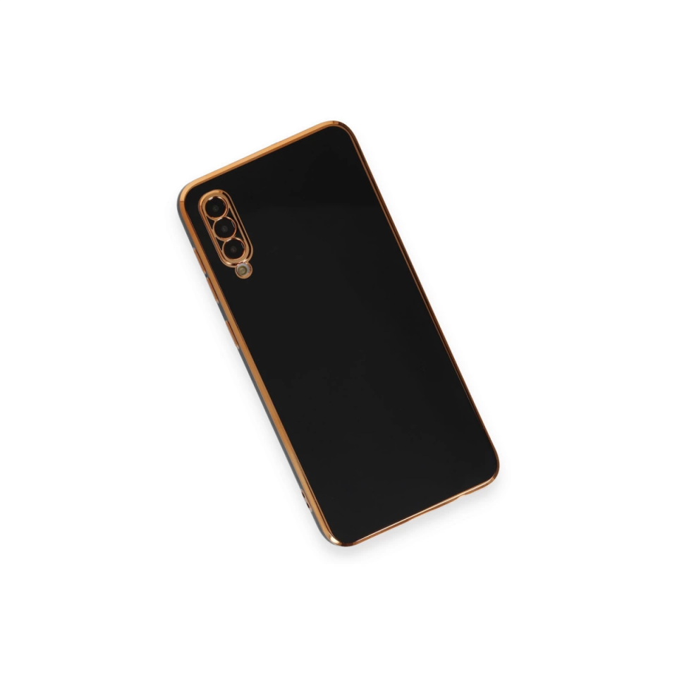 Samsung Galaxy A70 Kılıf Volet Silikon - Siyah