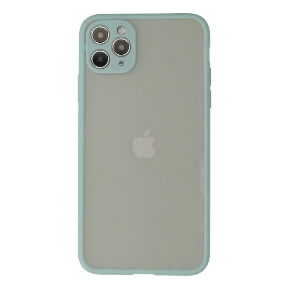 İphone 12 Pro Max Kılıf Montreal Silikon Kapak - Turkuaz