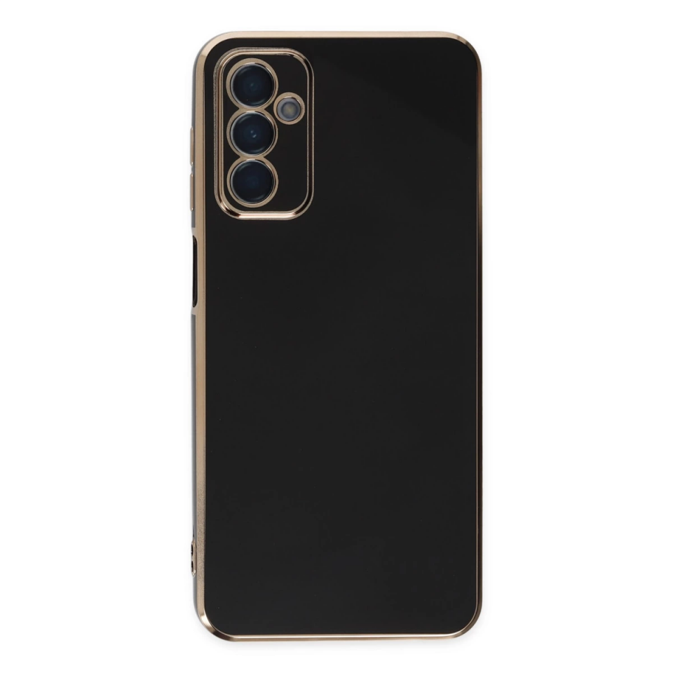 Samsung Galaxy A04s Kılıf Volet Silikon - Siyah