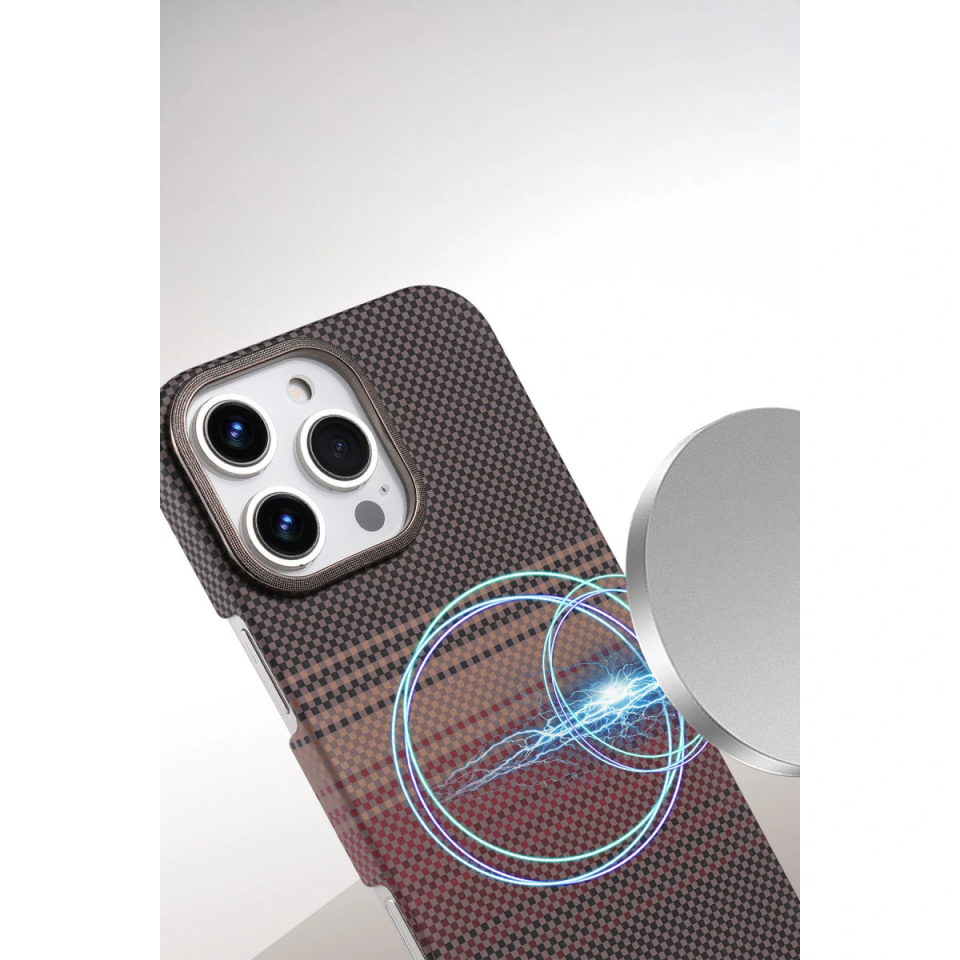 İphone 16 Pro Max Vega Magsafe Kapak - Çöl Titanyum