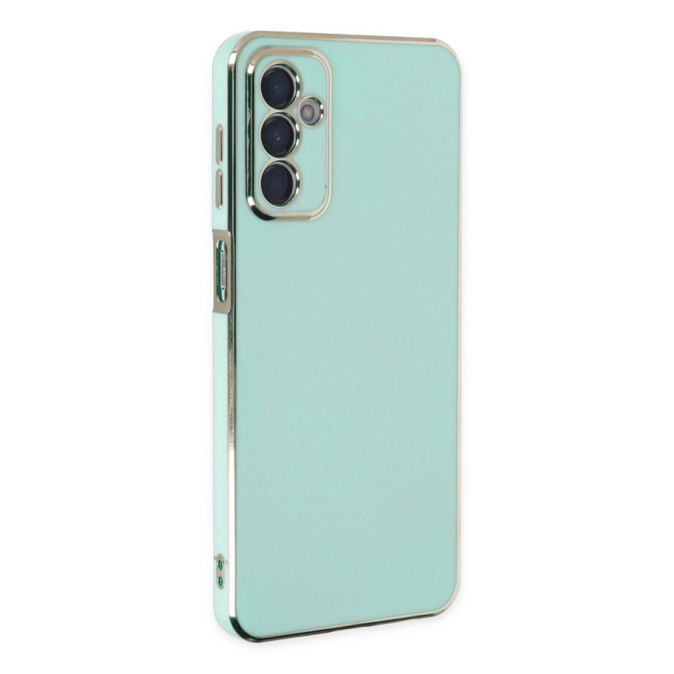 Samsung Galaxy A04s Kılıf Volet Silikon - Açık Yeşil