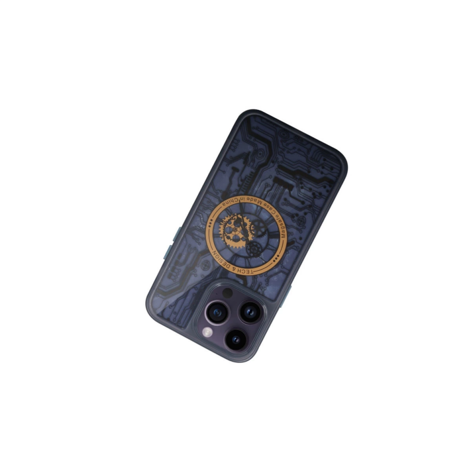 İphone 14 Pro Kılıf Magic Magneticsafe Silikon - Siyah