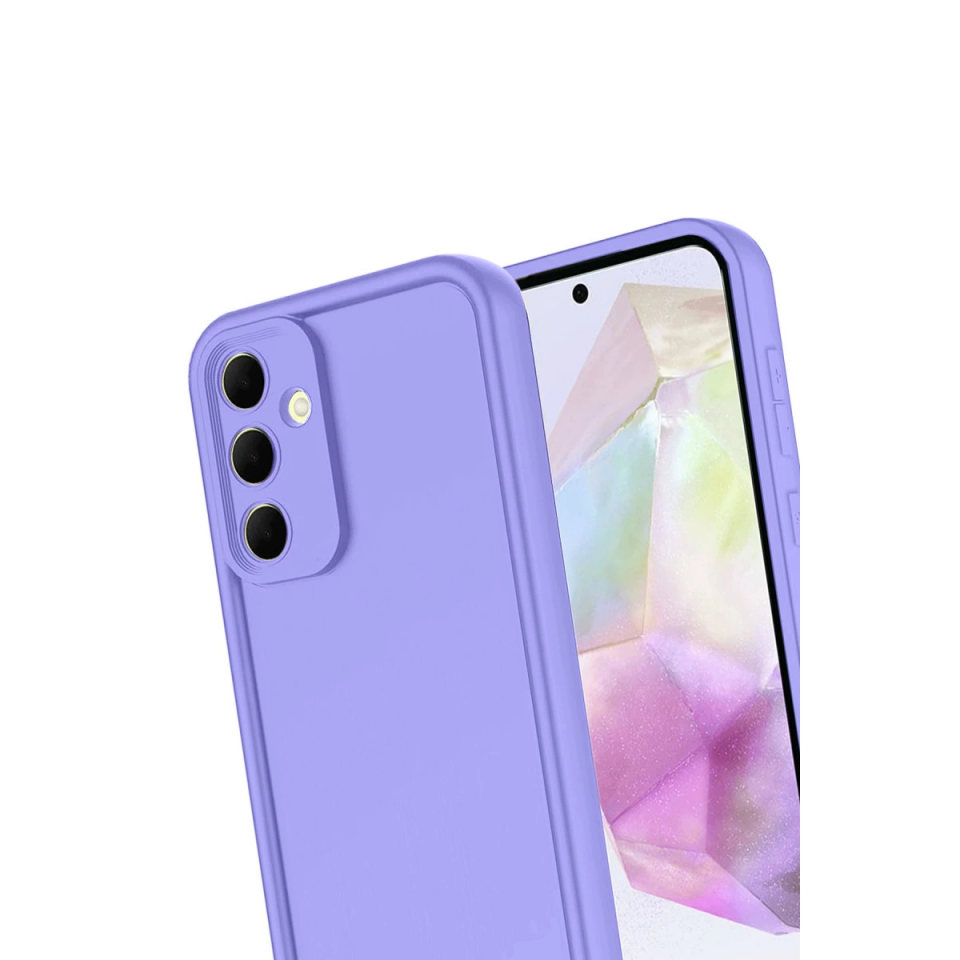Samsung Galaxy A17 5g Viera Silikon - Lila