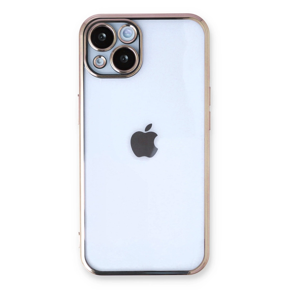 İphone 14 Kılıf Razer Lensli Silikon - Gold