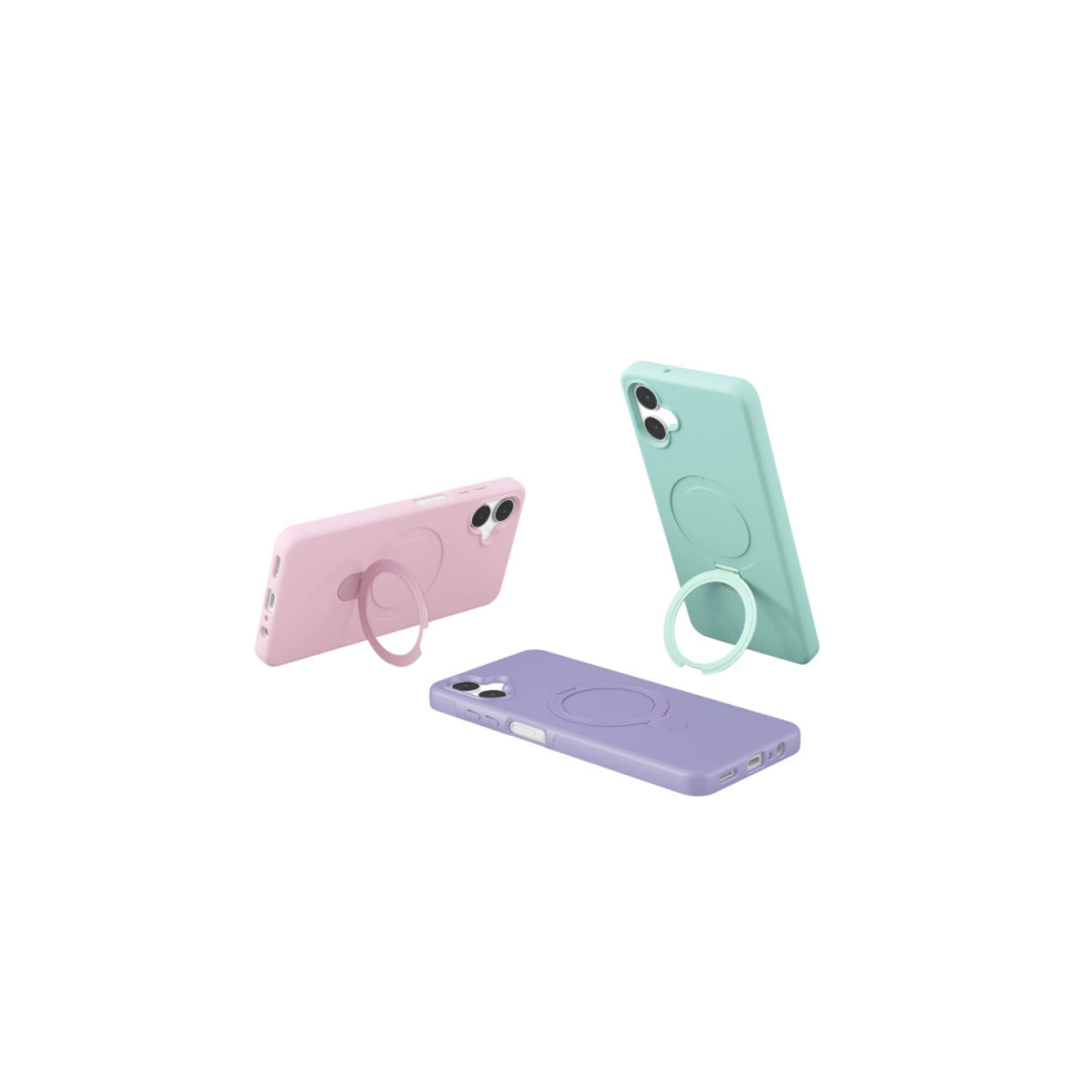 Samsung Galaxy A06 Regal Magsafe Standlı Kapak - Turuncu