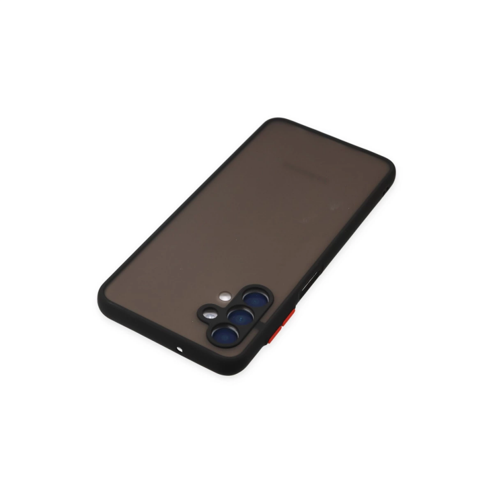 Samsung Galaxy A04s Kılıf Montreal Silikon Kapak - Siyah