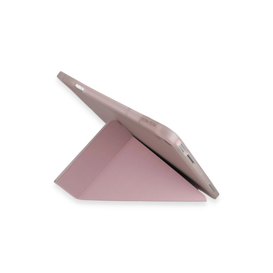 Xiaomi Pad 6 Kılıf Kalemlikli Mars Tablet Kılıfı - Rose Gold