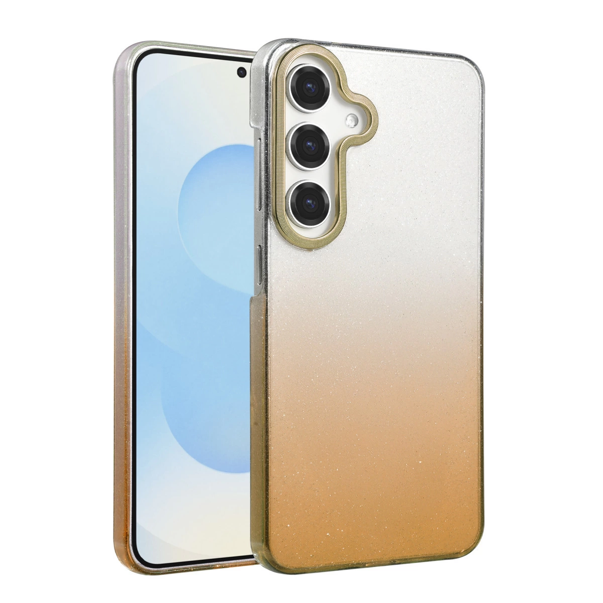 Samsung Galaxy A25 5g Glossy Kapak - Çöl Titanyum