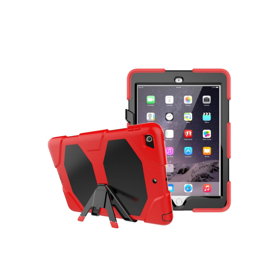 İpad 5 Air 9.7 Kılıf Griffin Tablet Kapak - Kırmızı