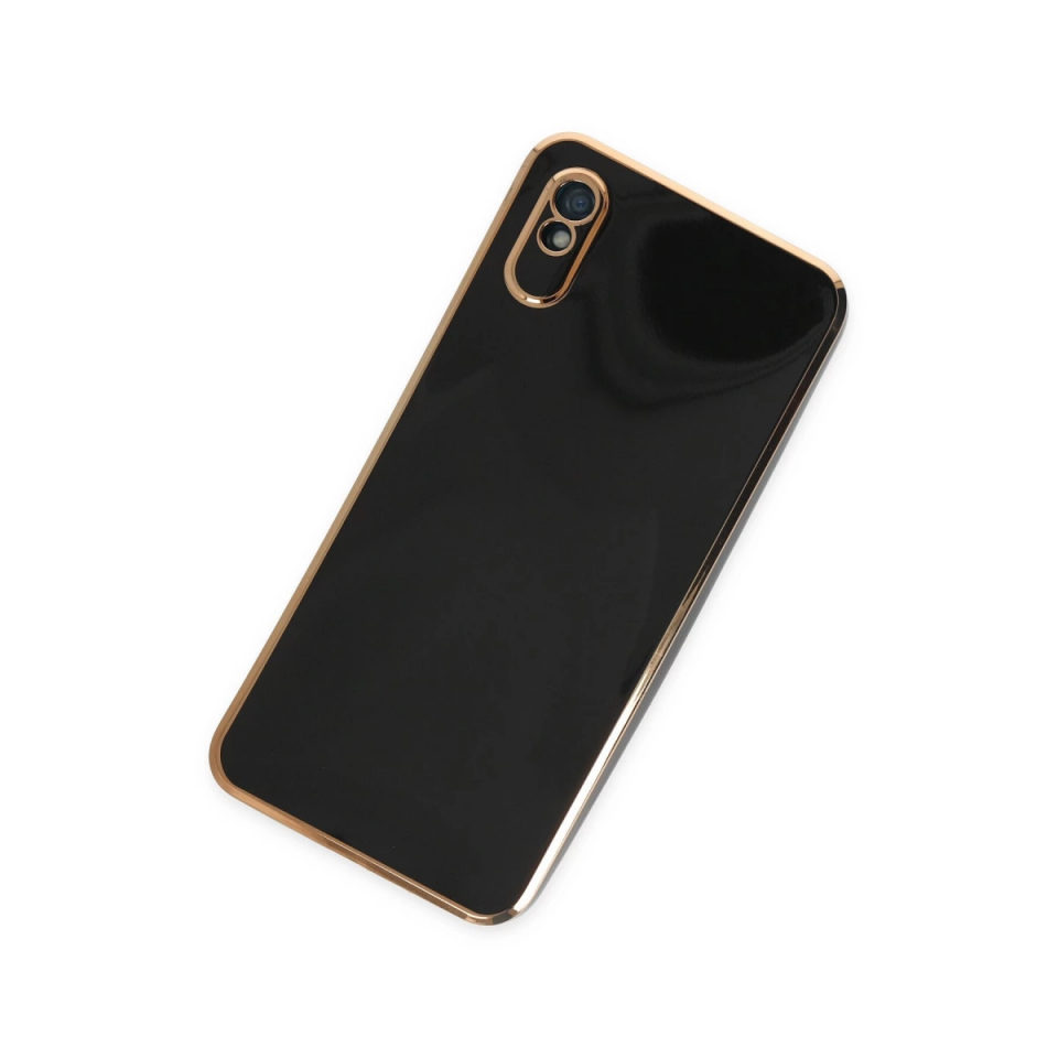 Xiaomi Redmi 9a Kılıf Volet Silikon - Siyah