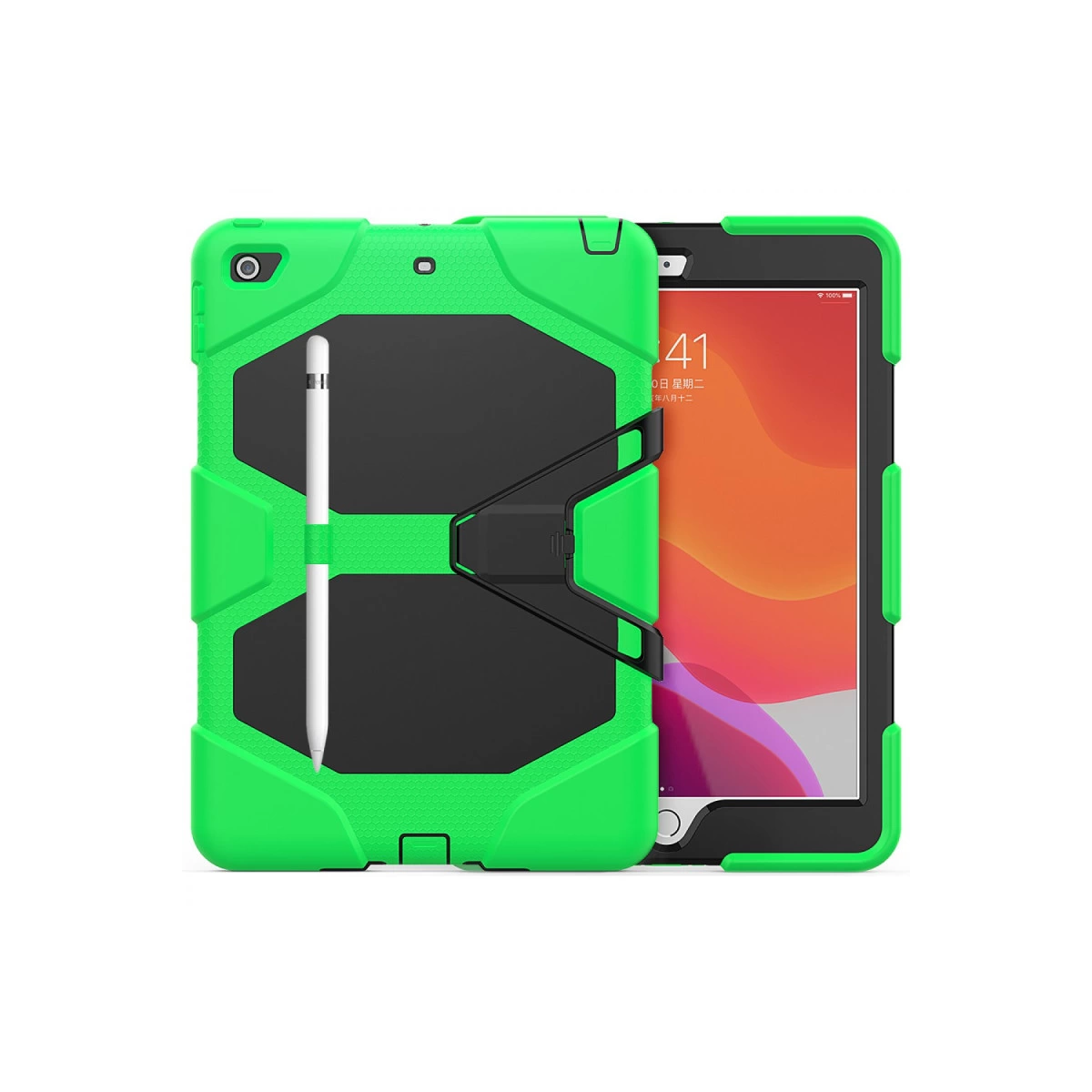 İpad 10.2 (7.nesil) Kılıf Griffin Tablet Kapak - Yeşil