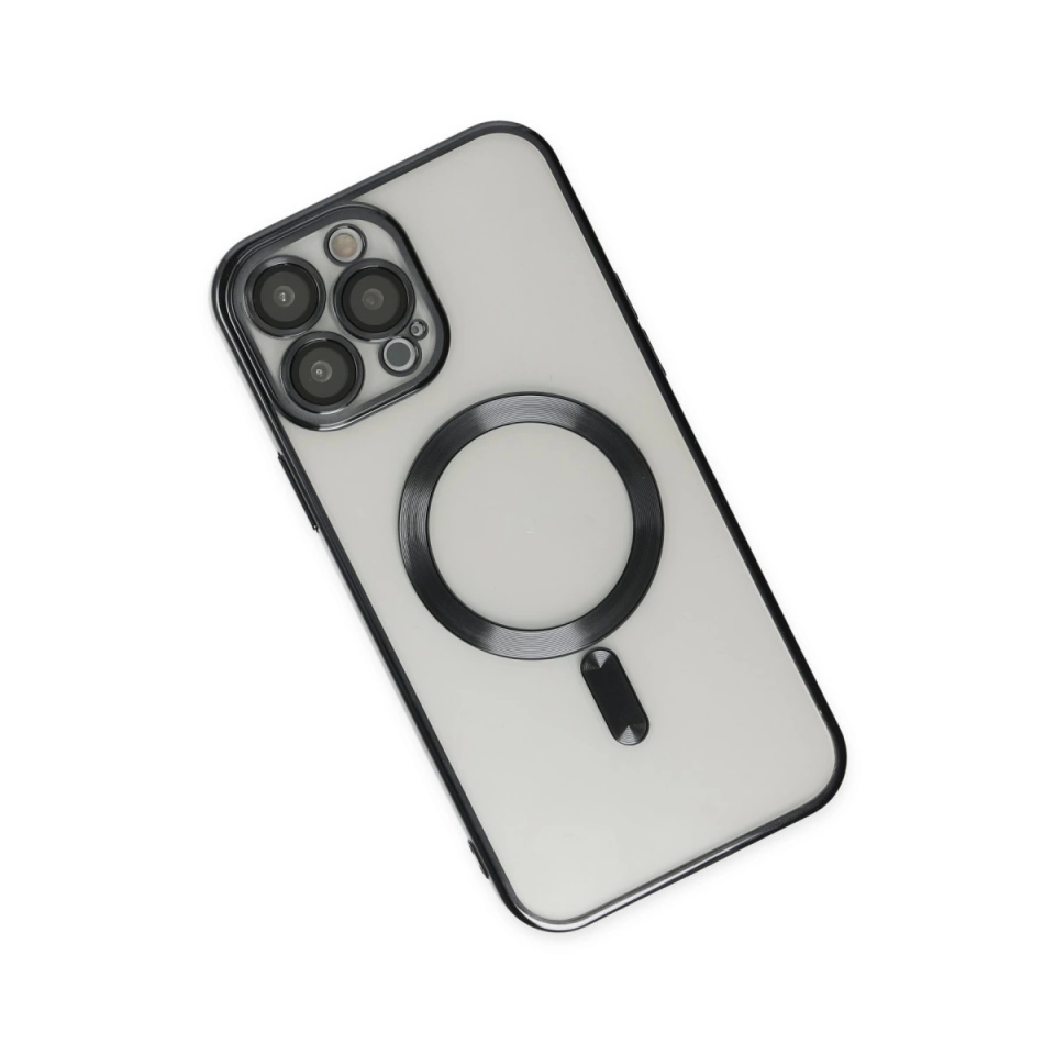 İphone 13 Pro Kılıf Kross Magneticsafe Kapak - Siyah