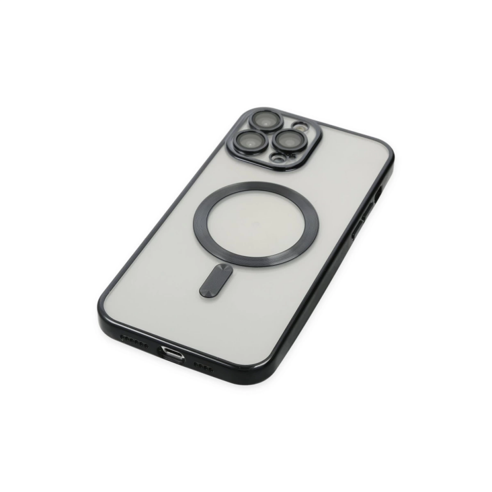 İphone 13 Pro Kılıf Kross Magneticsafe Kapak - Siyah