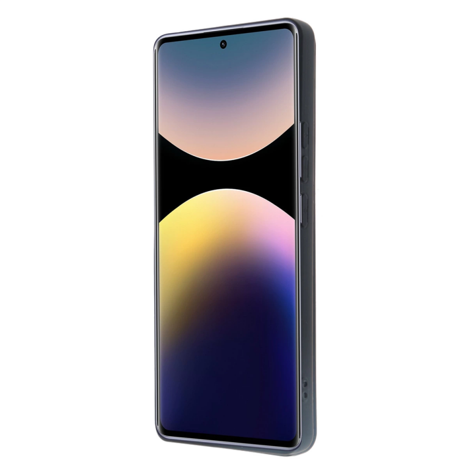 Xiaomi Redmi Note 14 Pro 5g Kılıf Sara Kartvizitli Deri Kılıf - Lacivert
