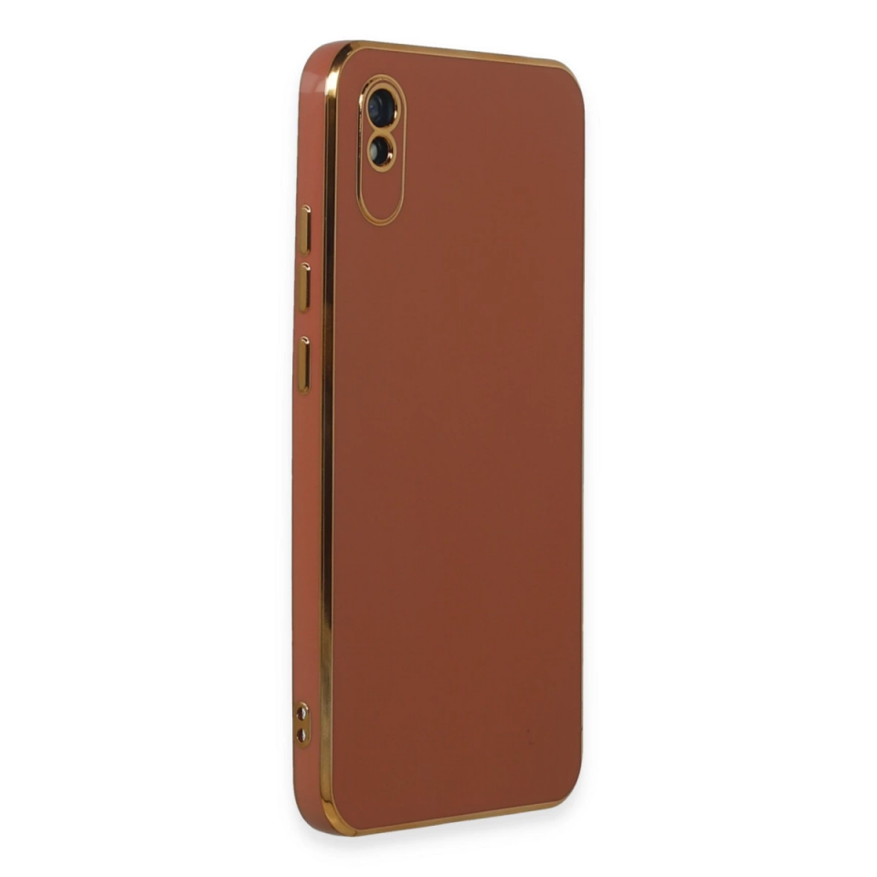 Xiaomi Redmi 9a Kılıf Volet Silikon - Kırmızı