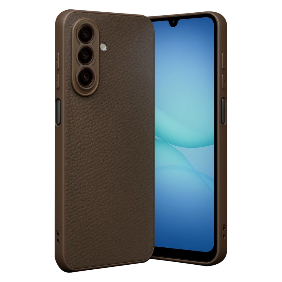Samsung Galaxy A37 5g Thermax Silikon Kılıf - Kahverengi