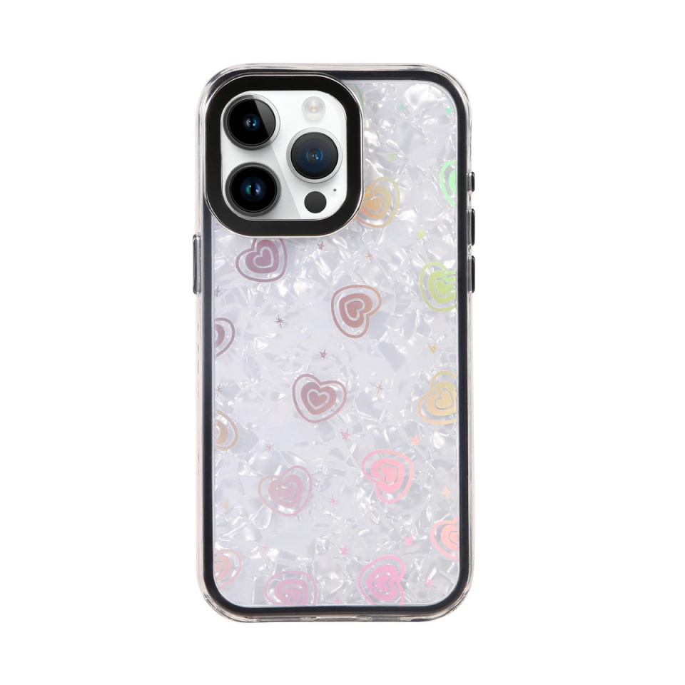 İphone 14 Lumi Desenli Kapak - Siyah