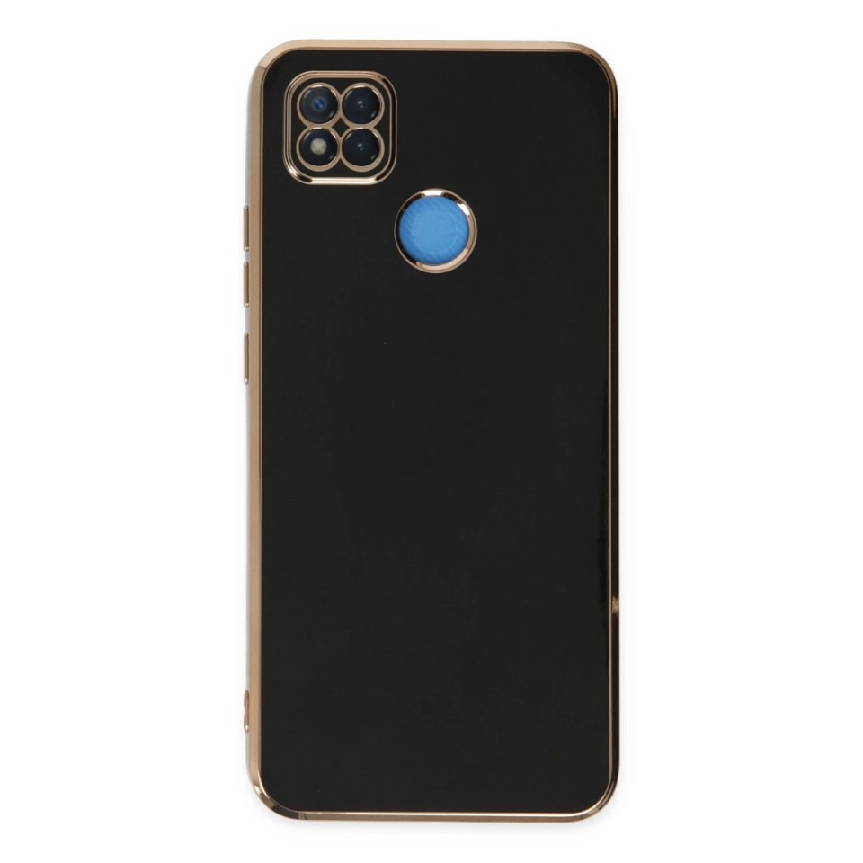 Xiaomi Redmi 9c Kılıf Volet Silikon - Siyah