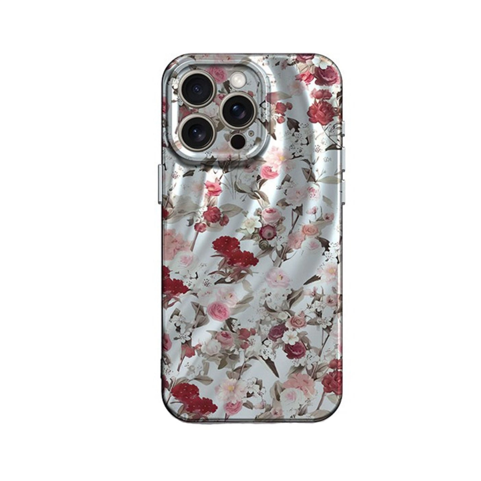 İphone 13 Pro Kılıf Crew Desenli Kapak - Çiçek