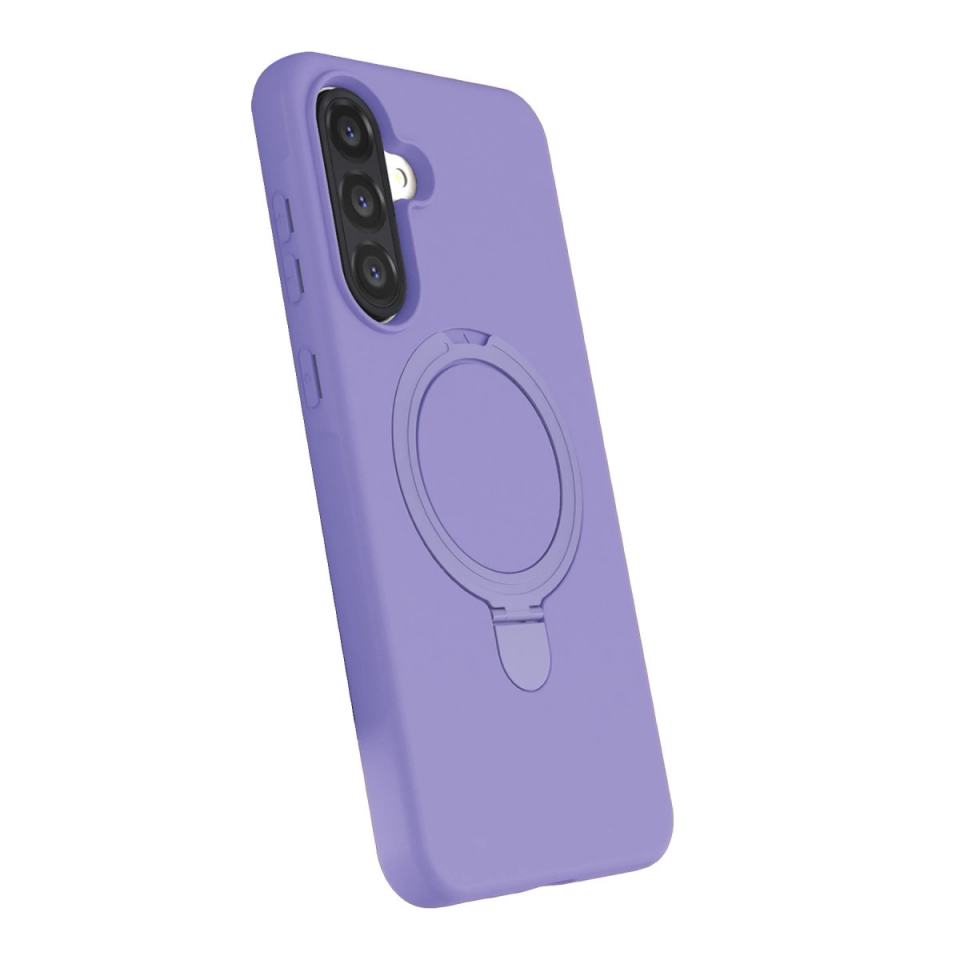 Samsung Galaxy A26 Regal Magsafe Standlı Kapak - Lila
