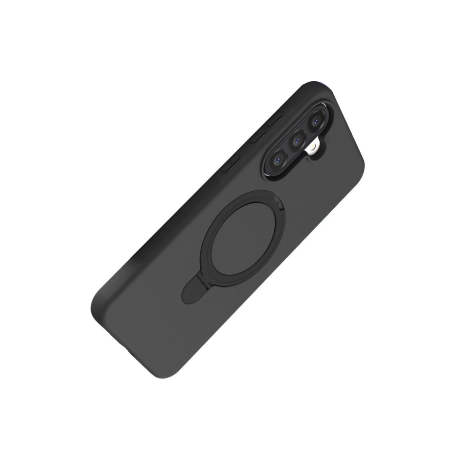 Samsung Galaxy A26 Regal Magsafe Standlı Kapak - Siyah