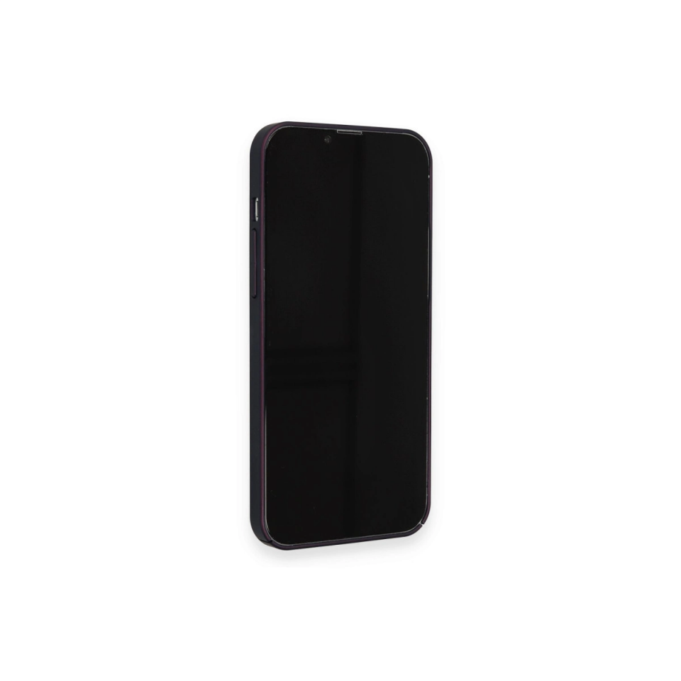 İphone 14 Pro Kılıf Jack Magneticsafe Lens Silikon - Mürdüm