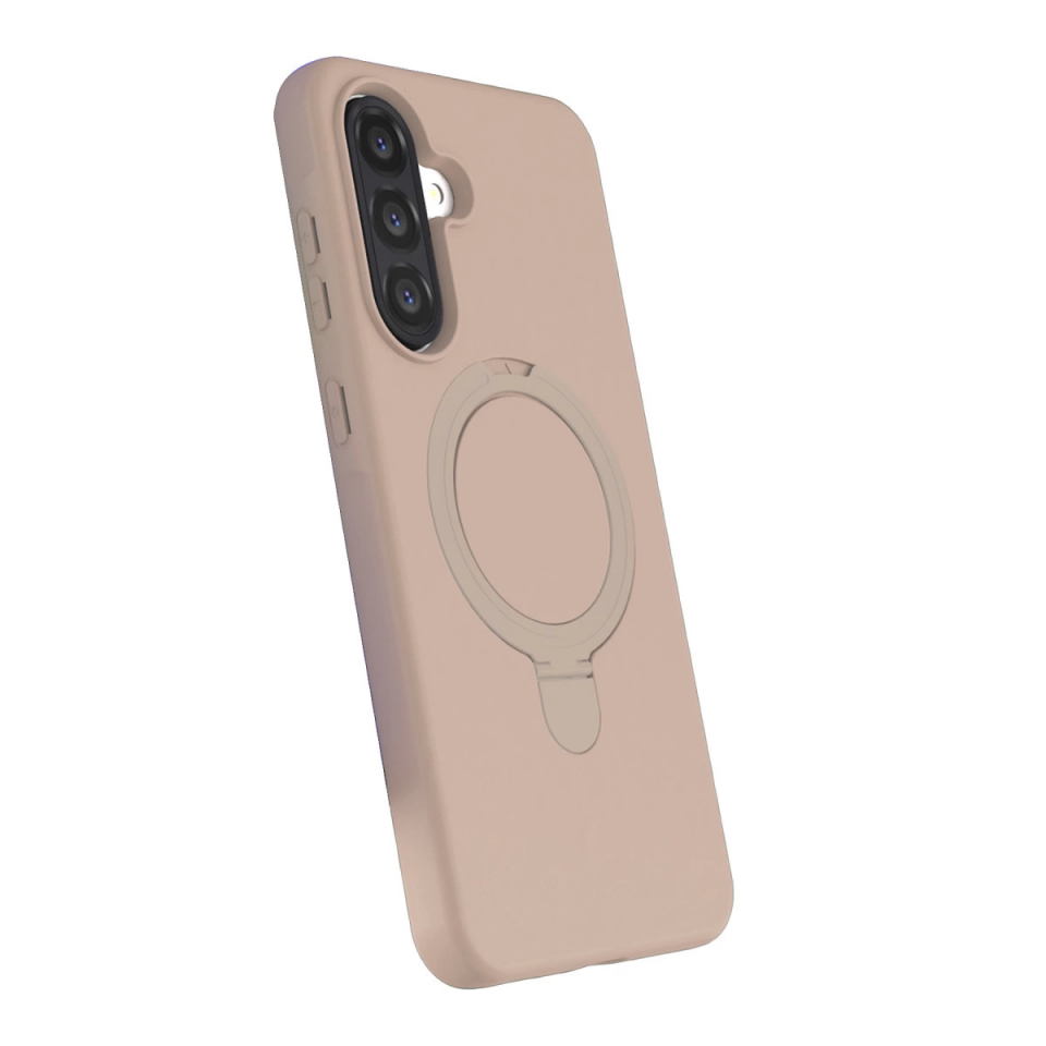 Samsung Galaxy A26 Regal Magsafe Standlı Kapak - Çöl Titanyum