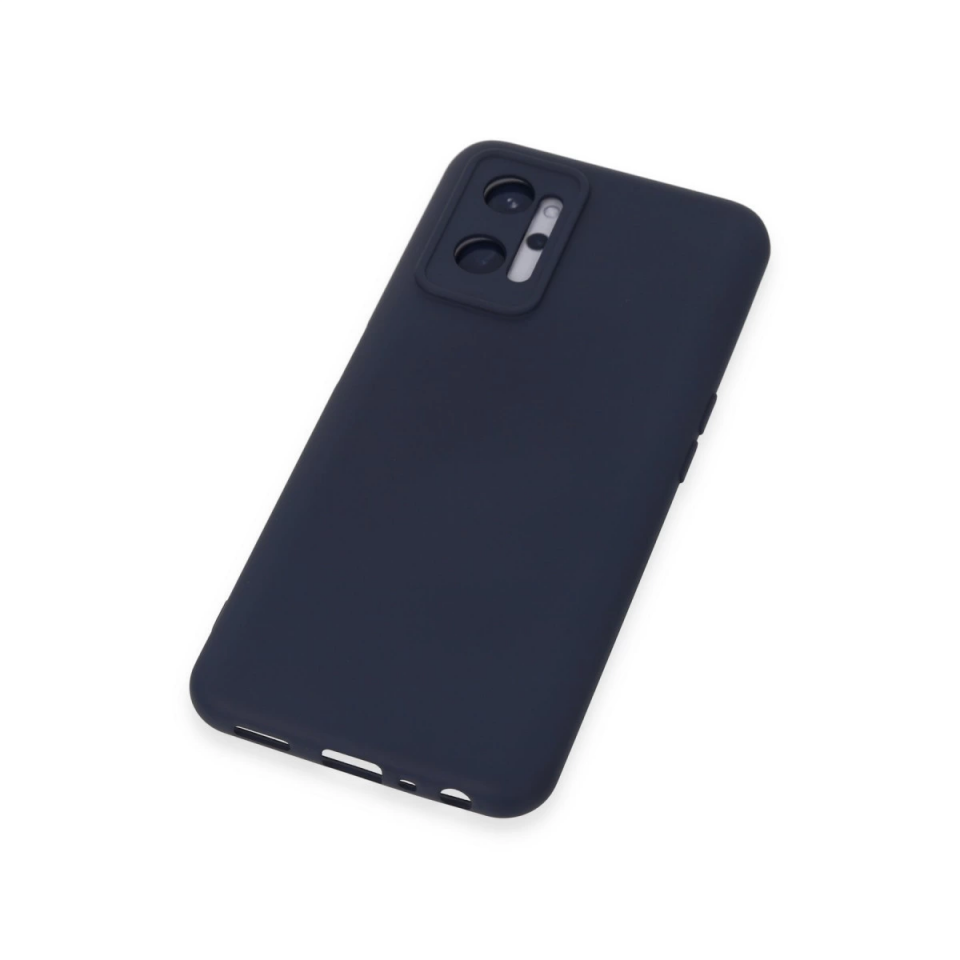 Realme 9i 4g Kılıf Nano İçi Kadife Silikon - Lacivert