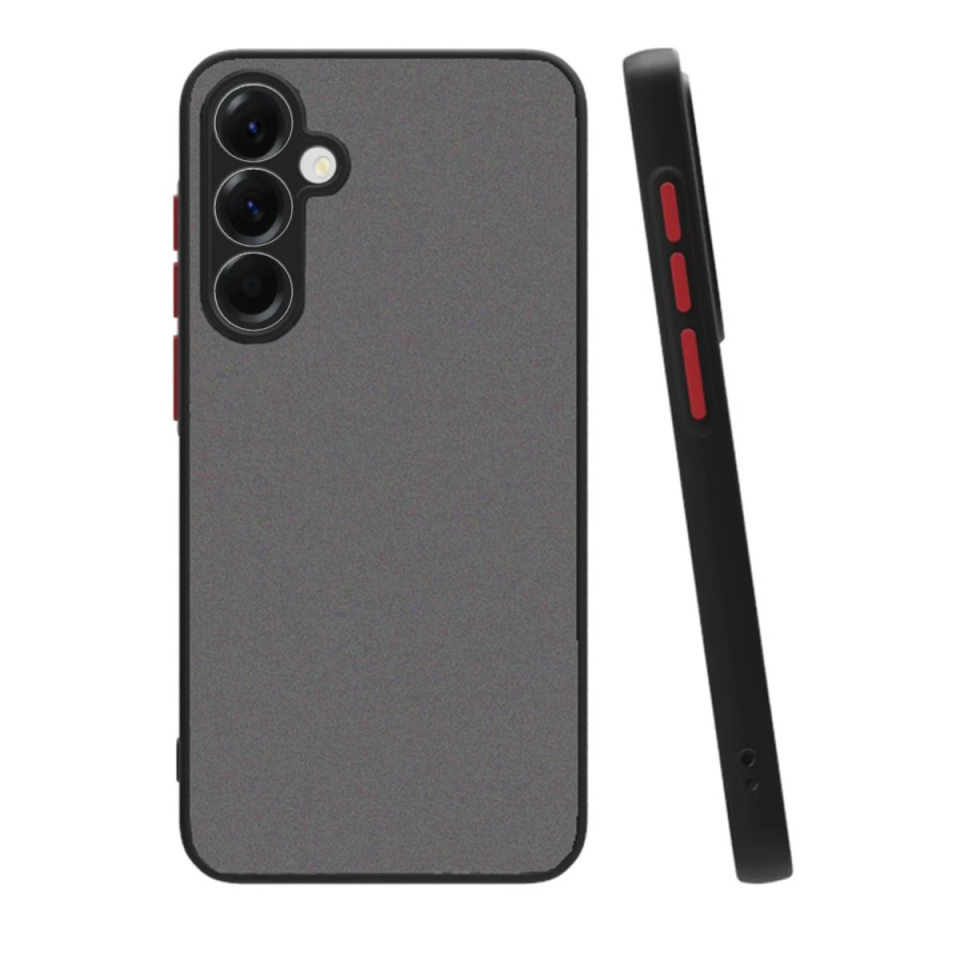 Samsung Galaxy S25 Kılıf Montreal Silikon Kapak - Siyah