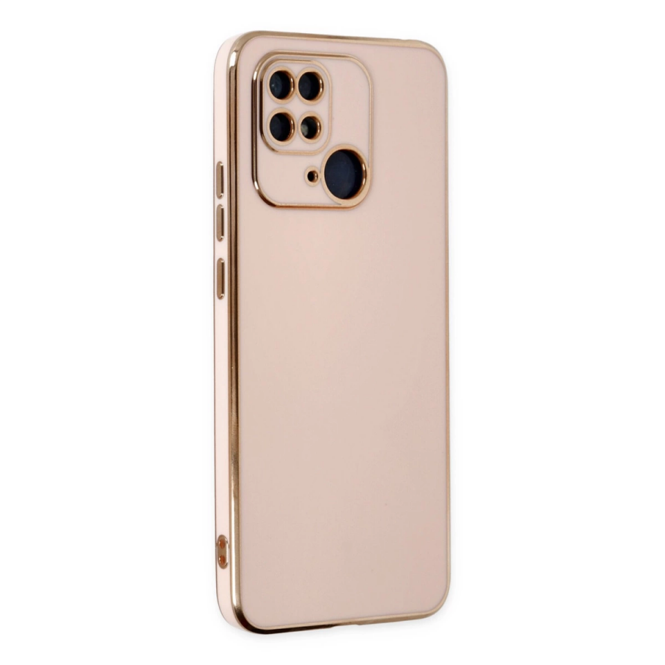 Xiaomi Redmi 10c Kılıf Volet Silikon - Pembe