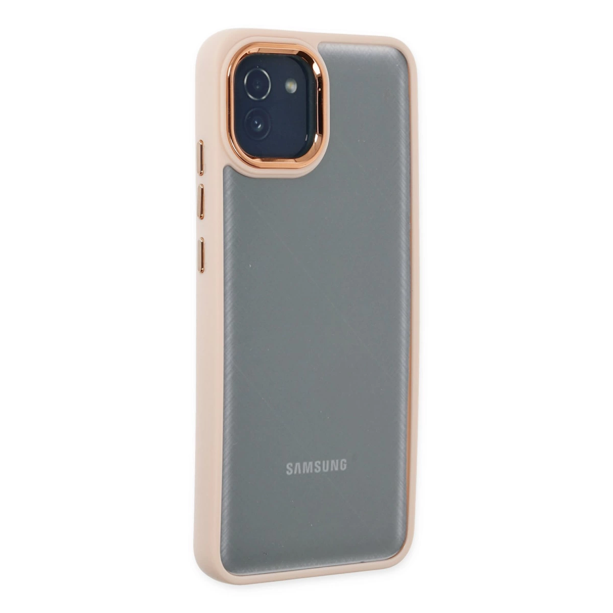 Samsung Galaxy A03 Kılıf Dora Kapak - Pudra