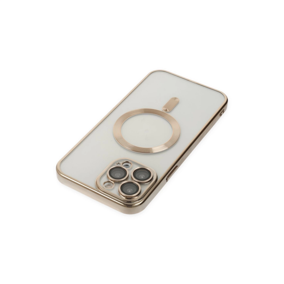 İphone 13 Pro Kılıf Kross Magneticsafe Kapak - Gold