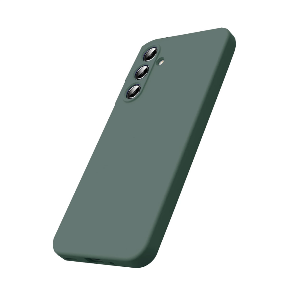 Samsung Galaxy A17 5g First Silikon - Koyu Yeşil