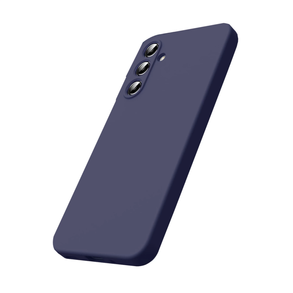 Samsung Galaxy A17 5g Nano İçi Kadife Silikon - Lacivert