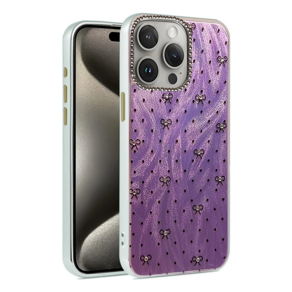 İphone 15 Pro Kılıf Blade Aynalı Desenli Kapak - Desen 2