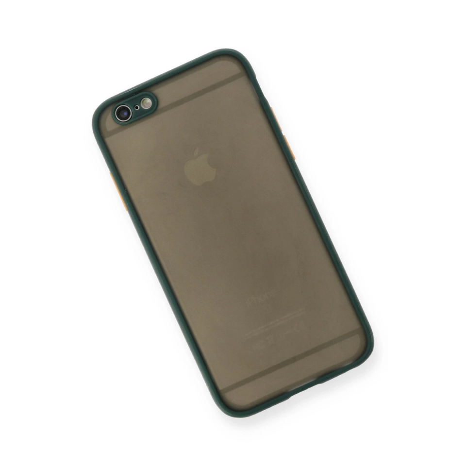 İphone 6 Kılıf Montreal Silikon Kapak - Yeşil