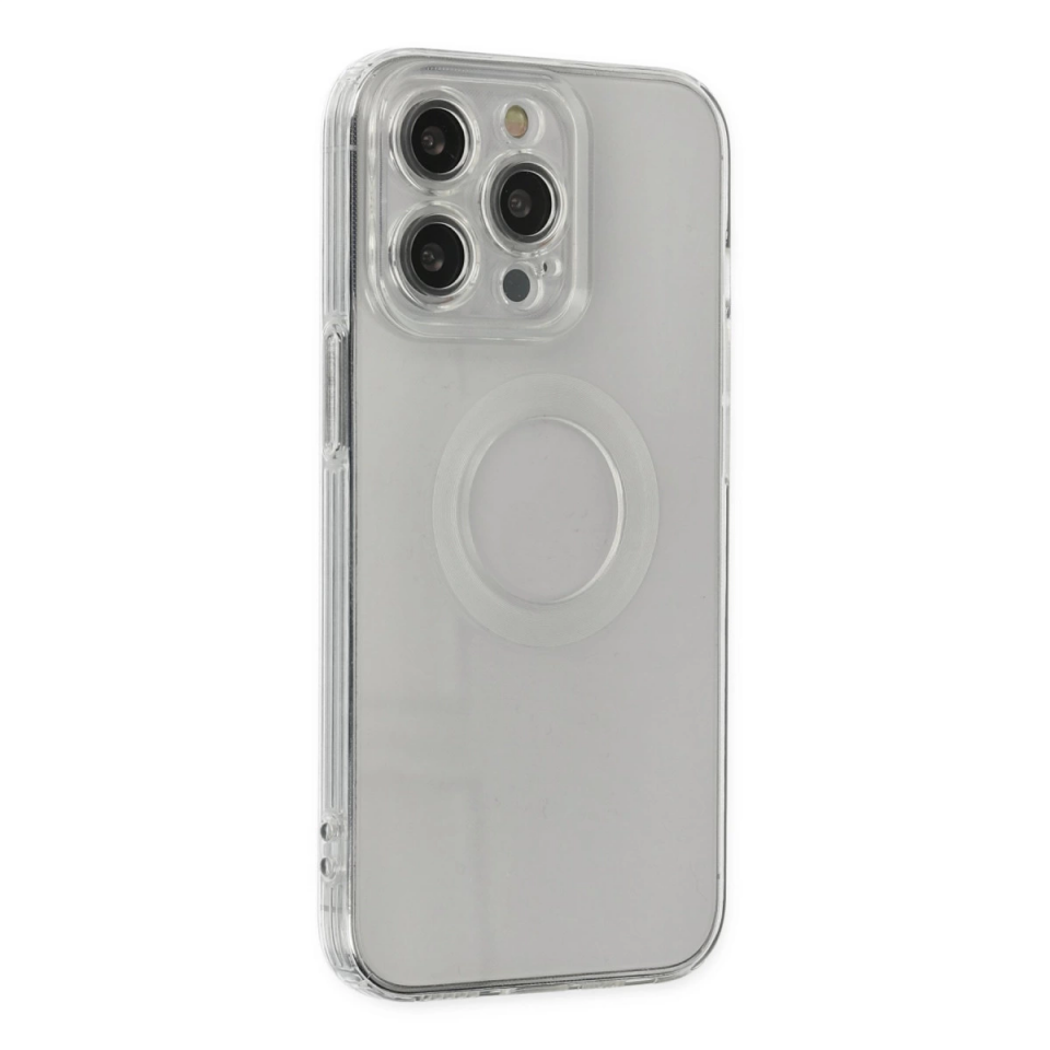 İphone 14 Pro Kılıf Santa Lens Silikon - Şeffaf