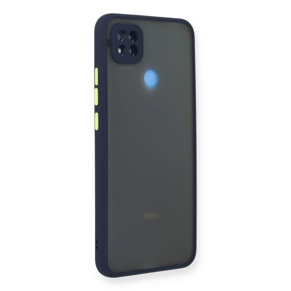 Xiaomi Redmi 9c Kılıf Montreal Silikon Kapak - Lacivert
