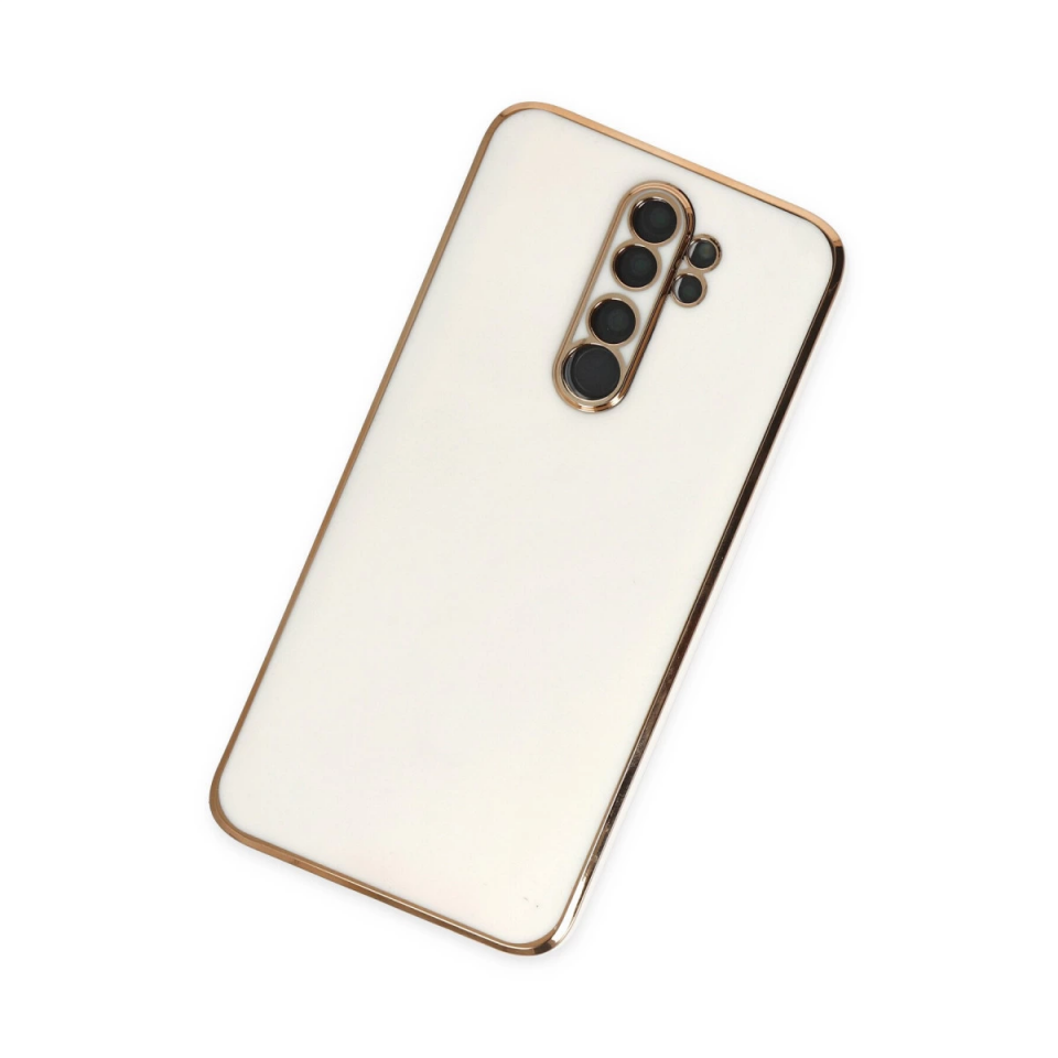 Xiaomi Redmi Note 8 Pro Kılıf Volet Silikon - Beyaz