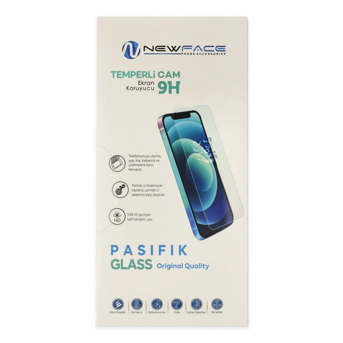 Samsung Galaxy A12 Pasifik Cam Ekran Koruyucu