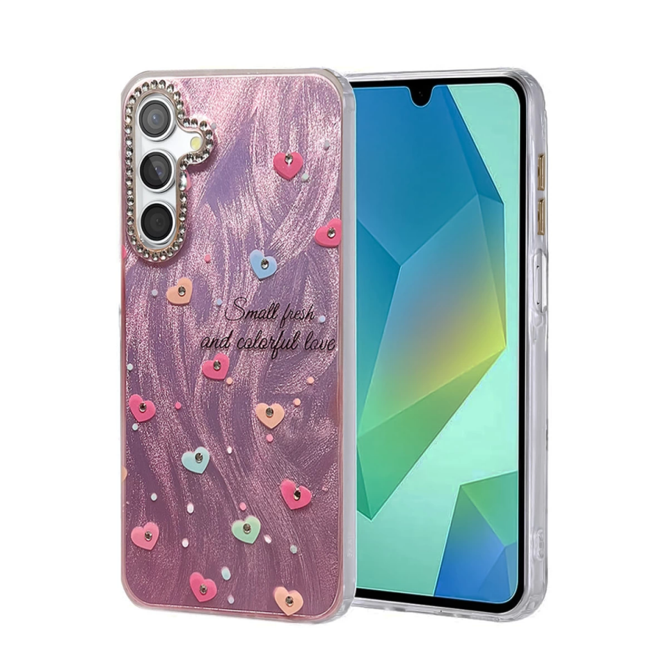 Samsung Galaxy A15 4g Kılıf Blade Aynalı Desenli Kapak - Desen 8