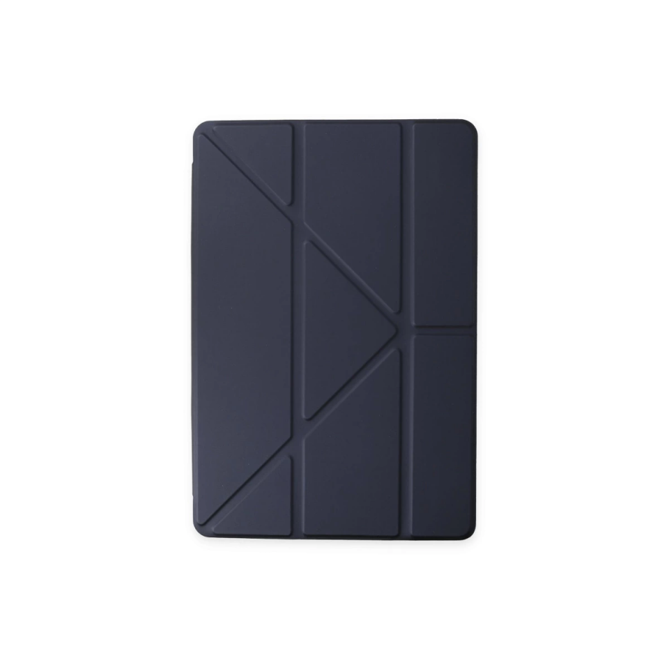 İpad Pro 12.9 (2021) Kılıf Kalemlikli Mars Tablet Kılıfı - Lacivert