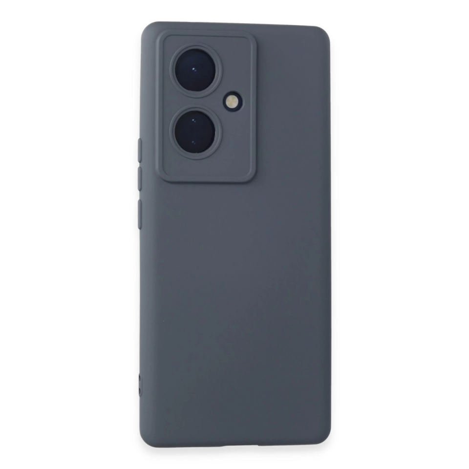 Vivo V29 Lite Kılıf Nano İçi Kadife Silikon - Gri