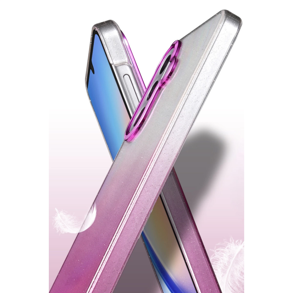 Samsung Galaxy A36 Glossy Kapak - Siyah
