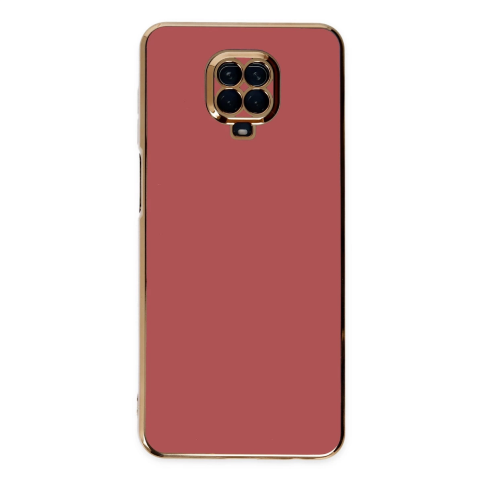 Xiaomi Redmi Note 9 Pro Kılıf Volet Silikon - Kırmızı
