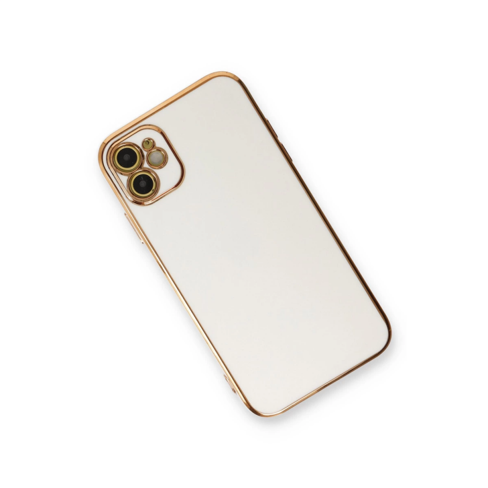 İphone 11 Kılıf Volet Silikon - Beyaz