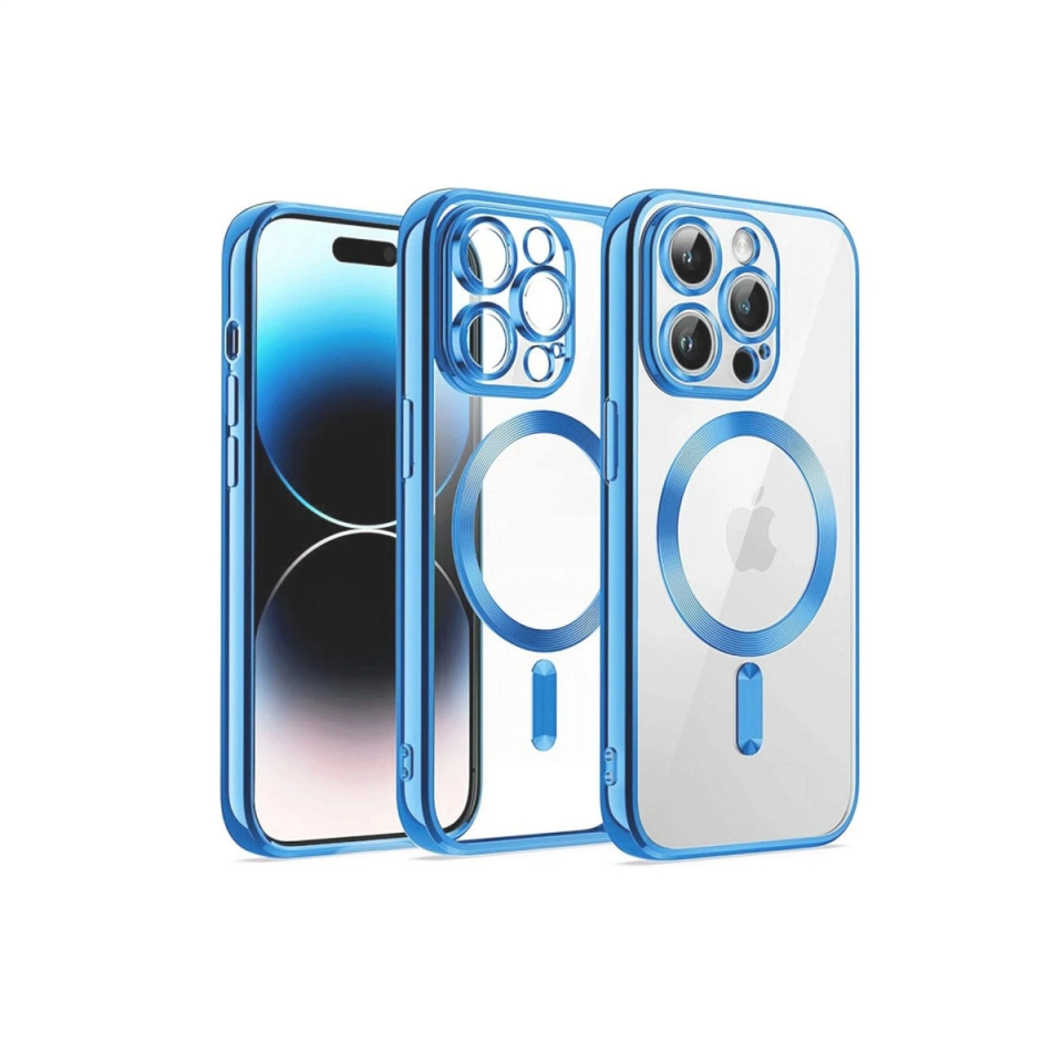 İphone 13 Pro Max Kılıf Kross Magneticsafe Kapak - Sierra Blue